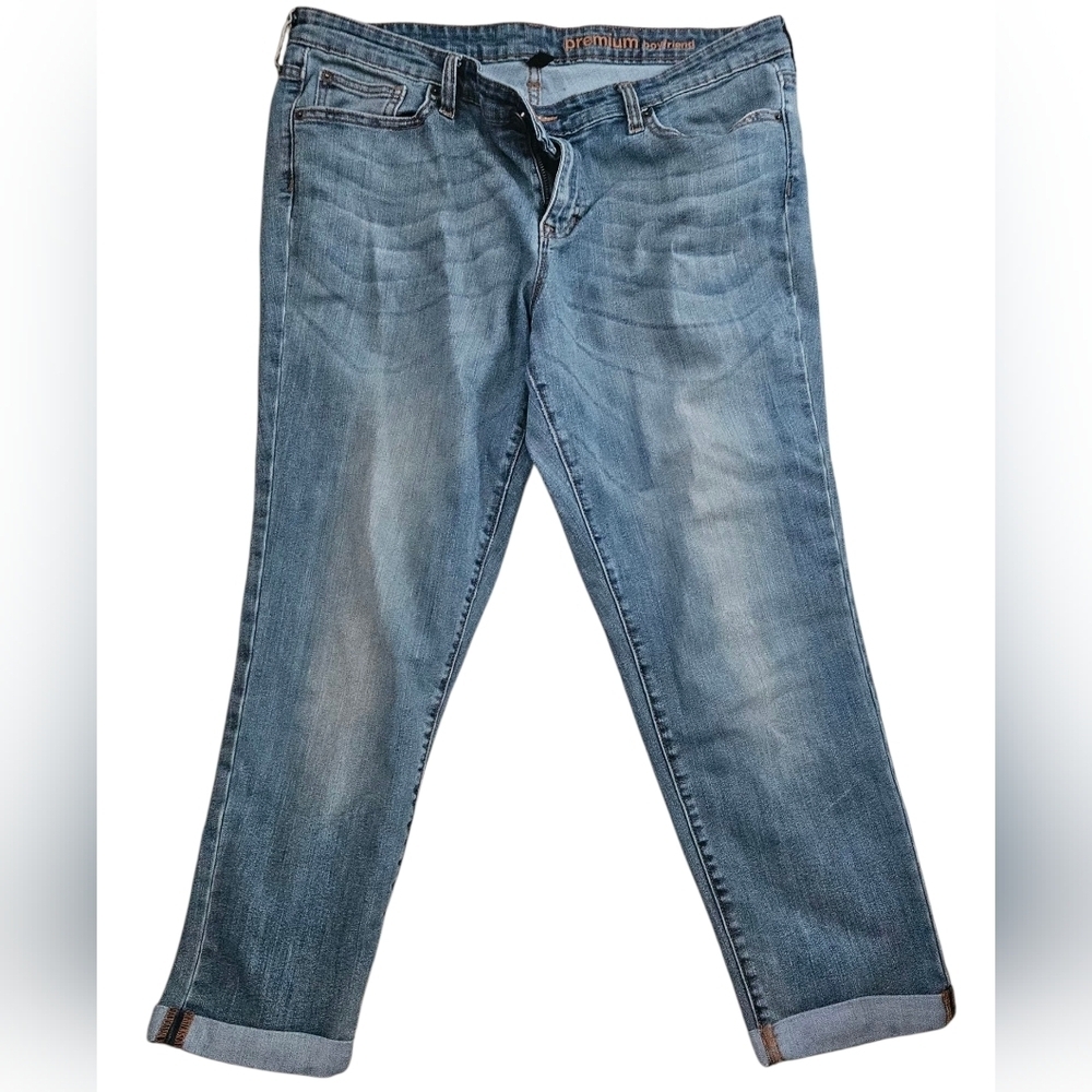 Gap Premium Boyfriend Cuffed Hem Jeans Women16|33